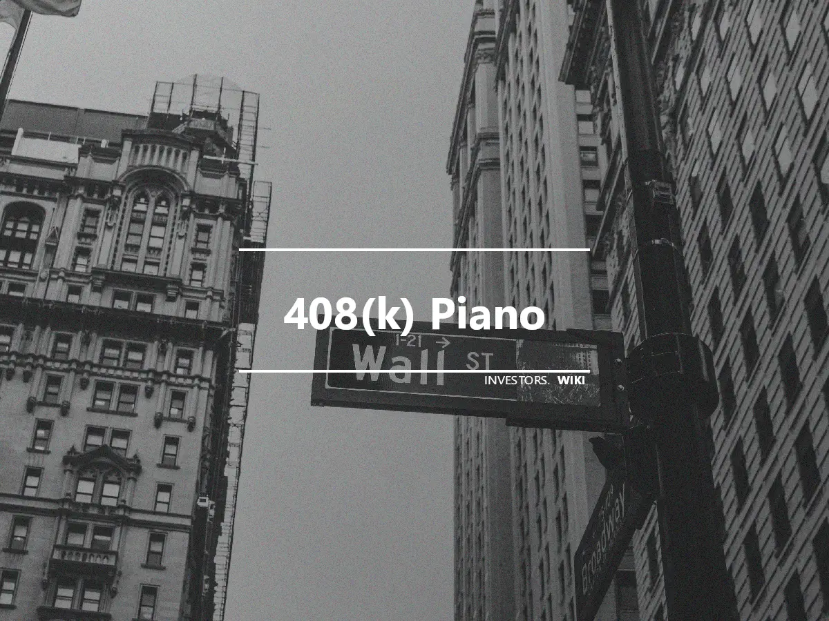 408(k) Piano