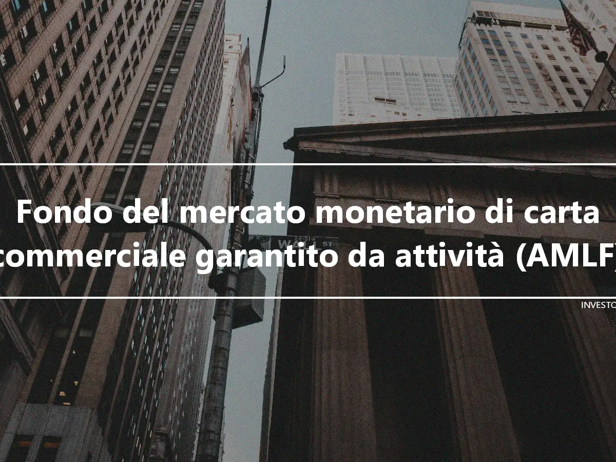 Fondo del mercato monetario di carta commerciale garantito da attività (AMLF)