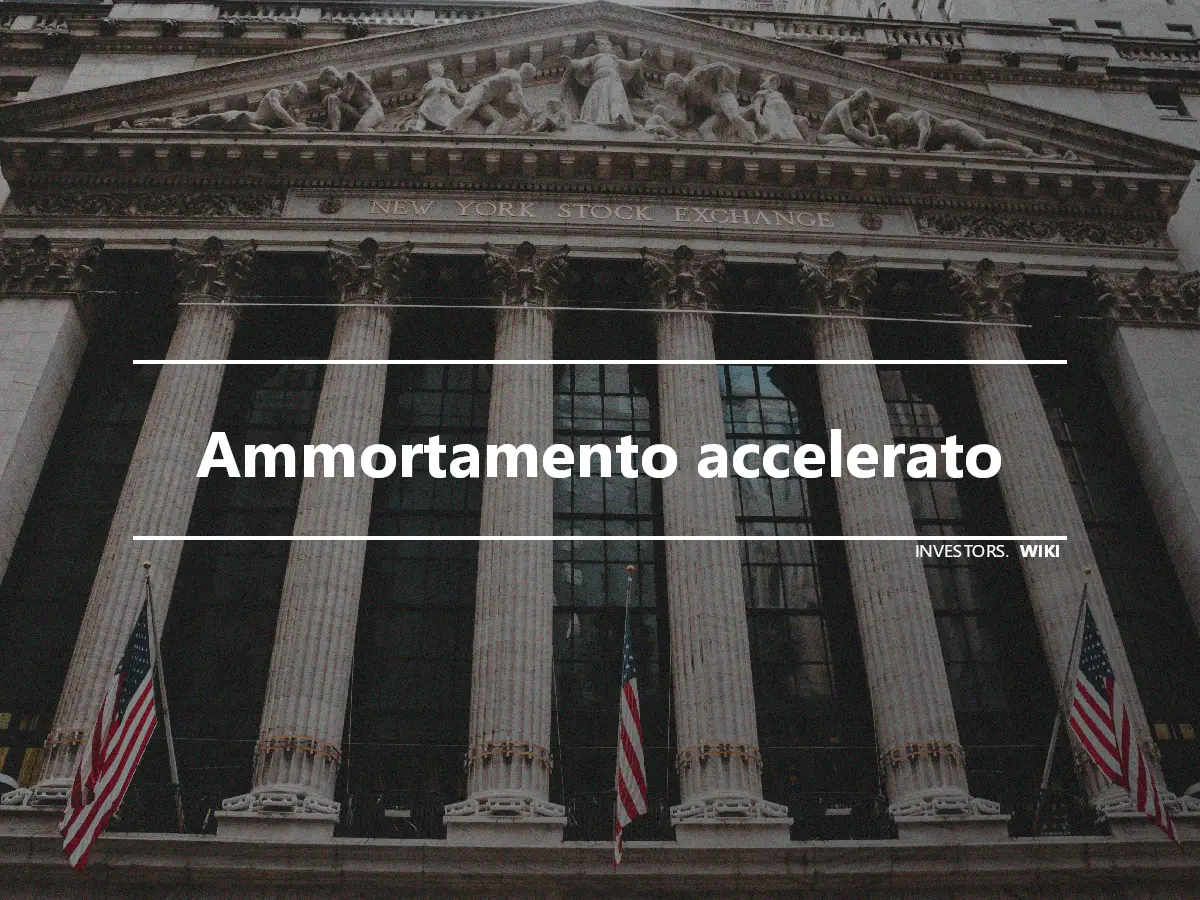 Ammortamento accelerato