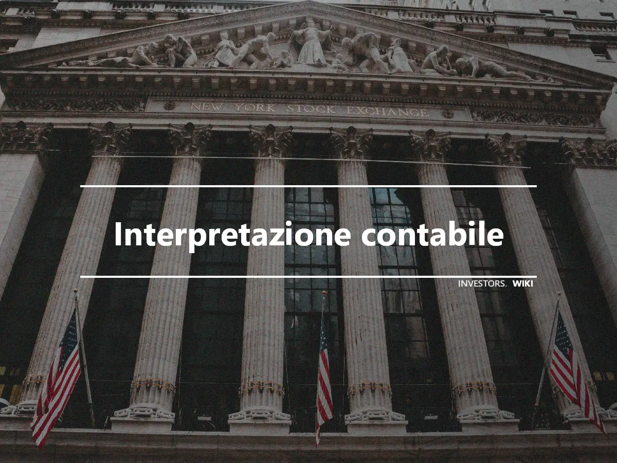 Interpretazione contabile