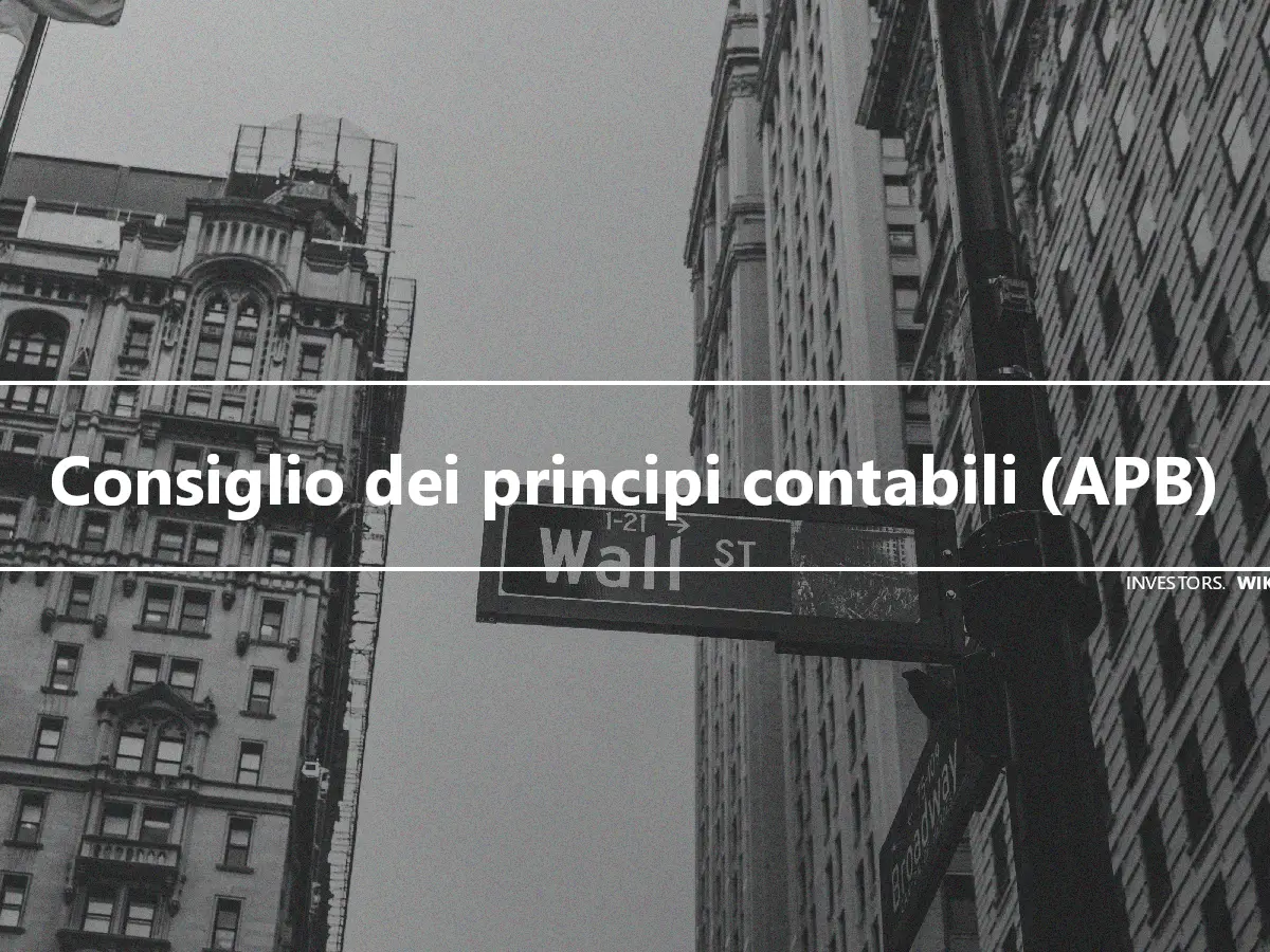 Consiglio dei principi contabili (APB)