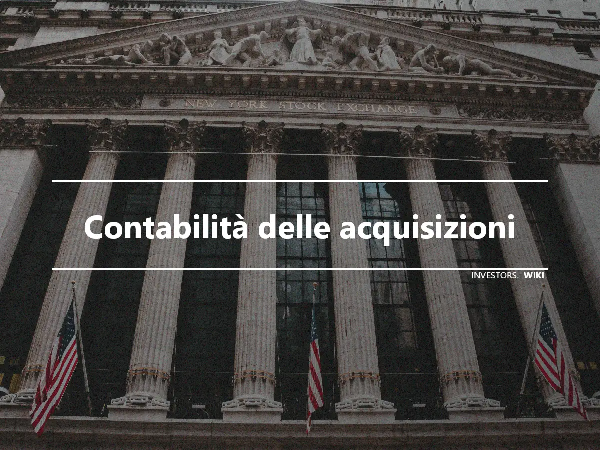 Contabilità delle acquisizioni