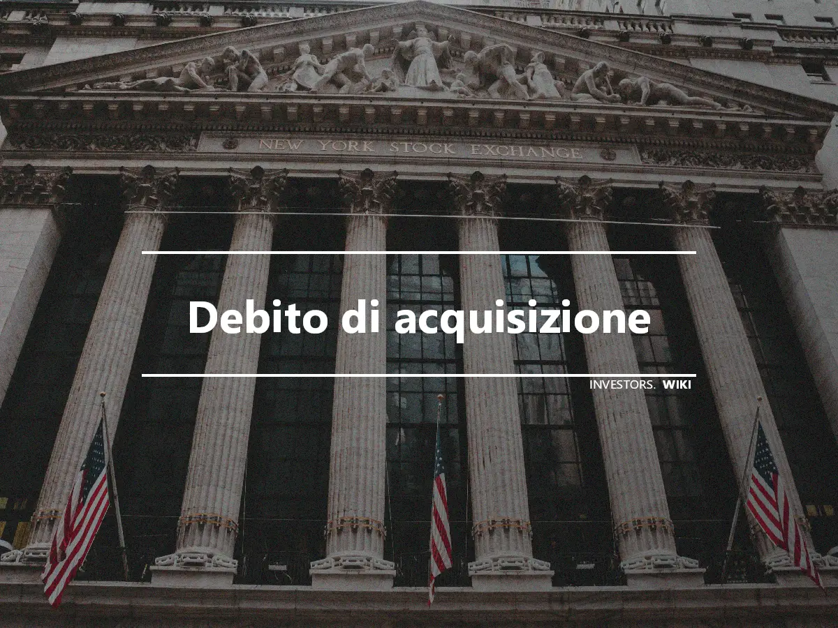 Debito di acquisizione