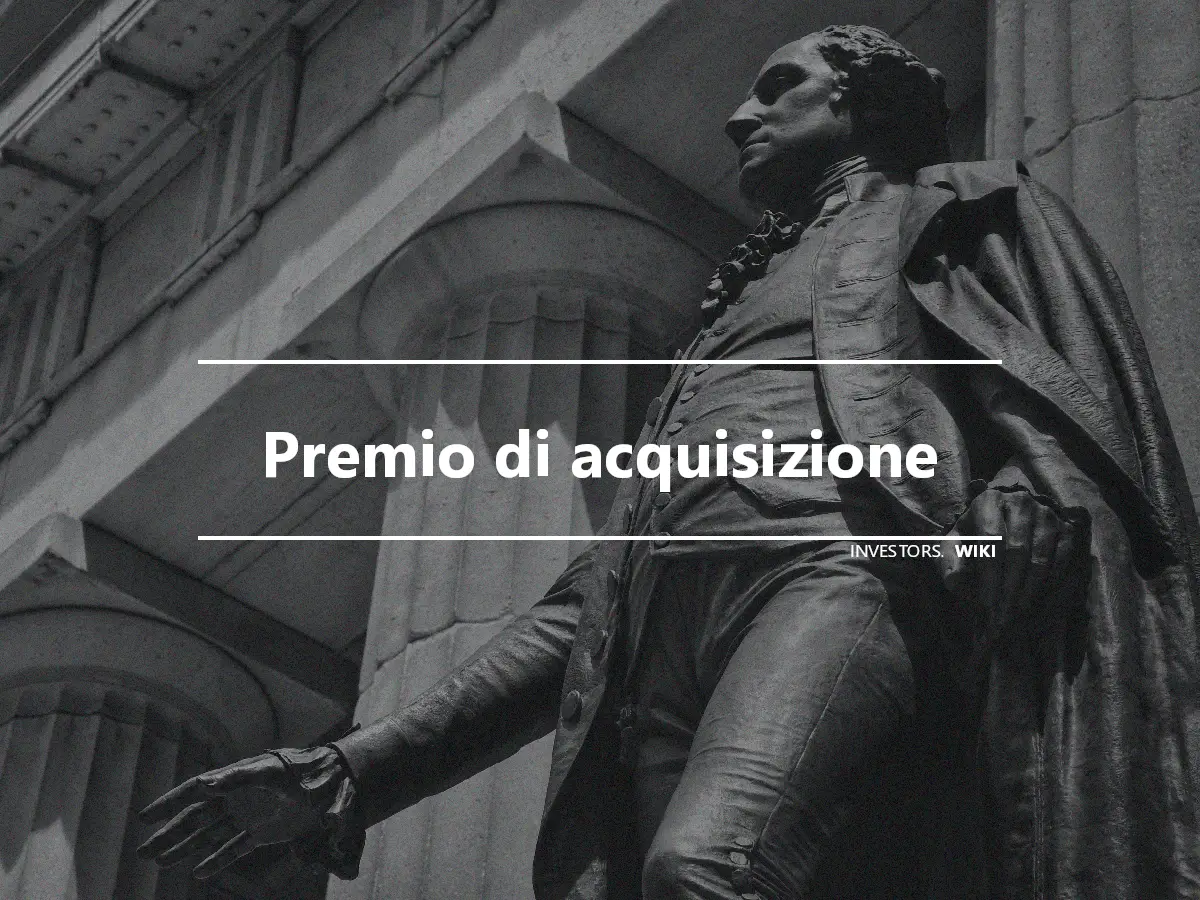 Premio di acquisizione