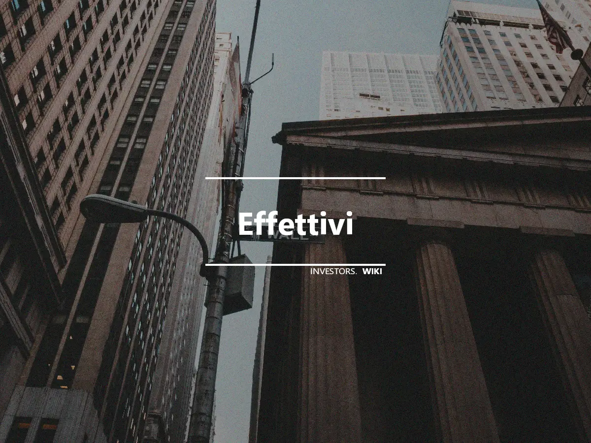 Effettivi