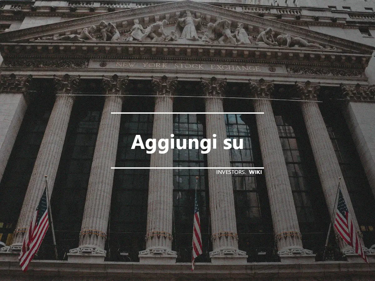 Aggiungi su