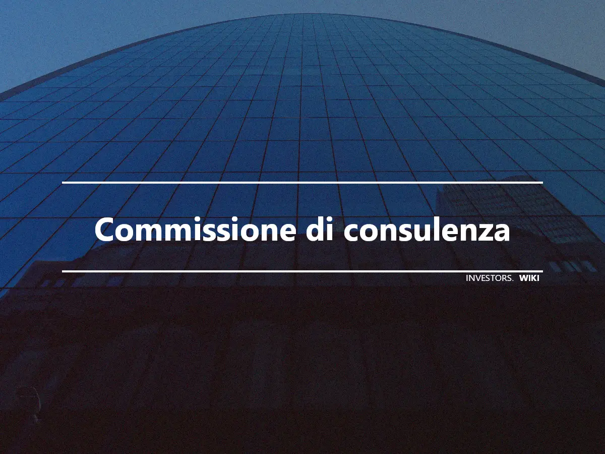 Commissione di consulenza