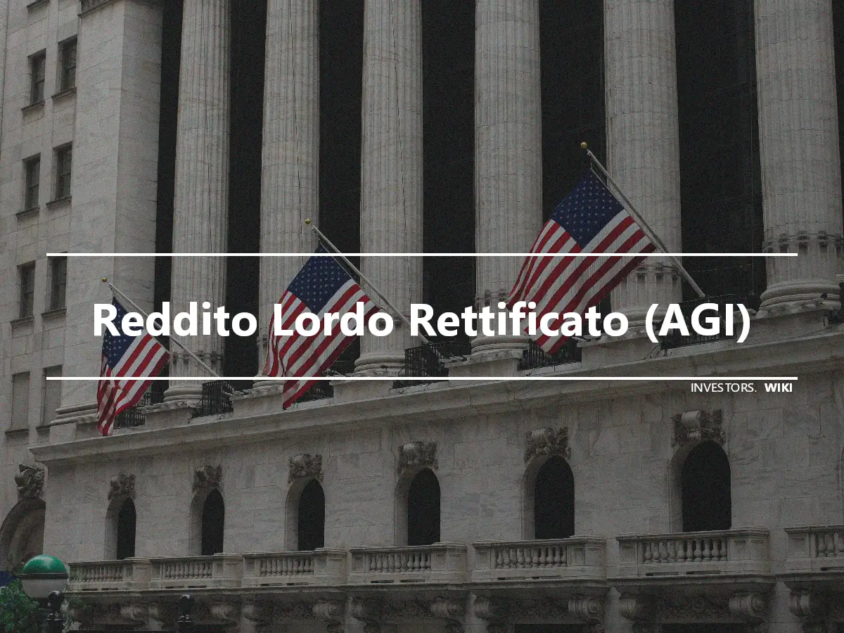Reddito Lordo Rettificato (AGI)