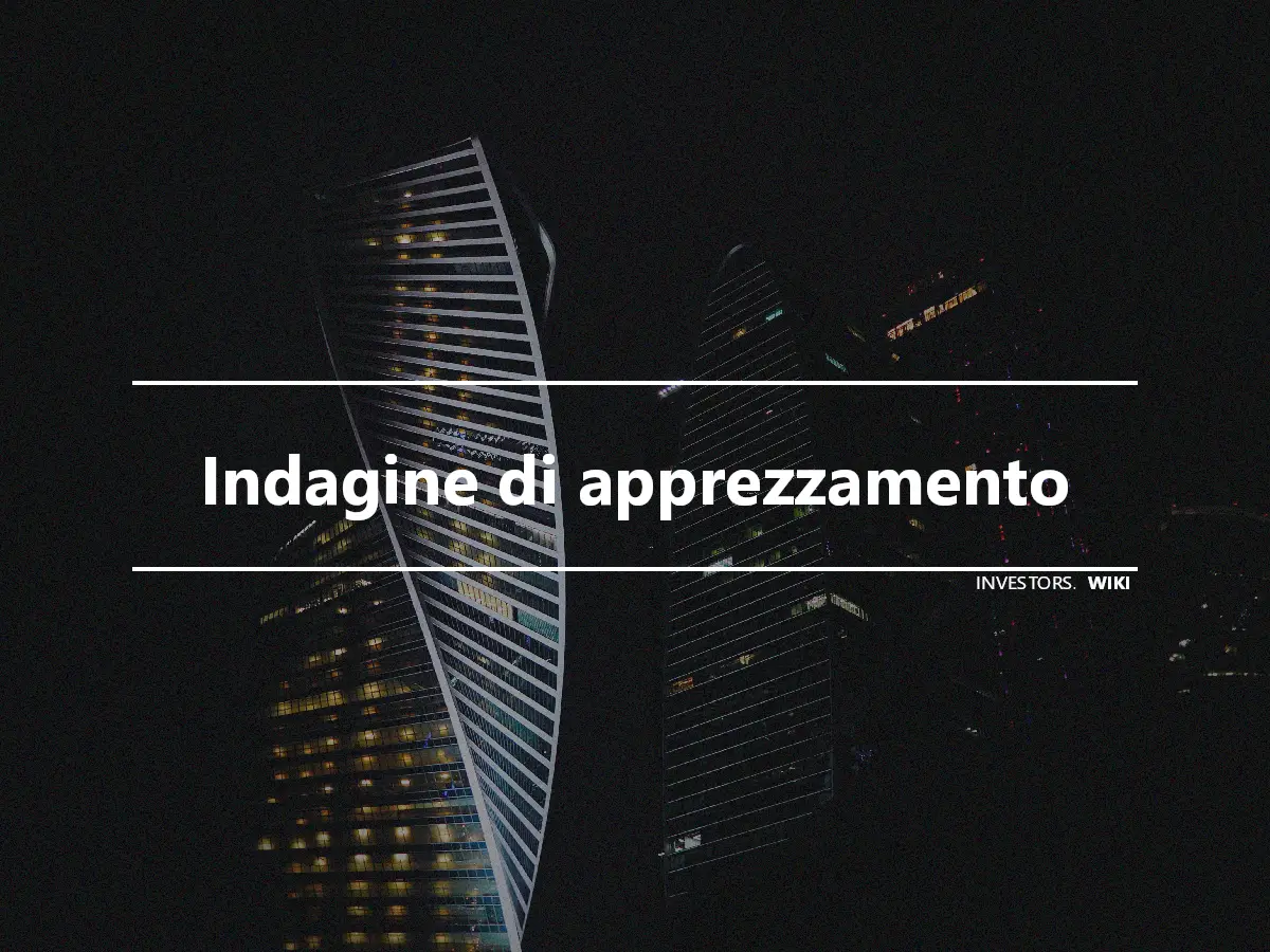 Indagine di apprezzamento