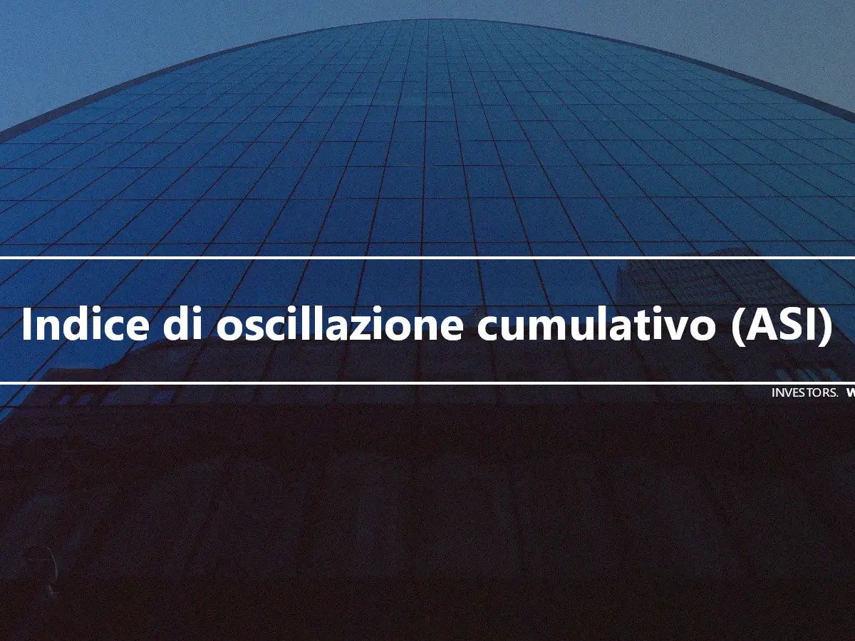 Indice di oscillazione cumulativo (ASI)