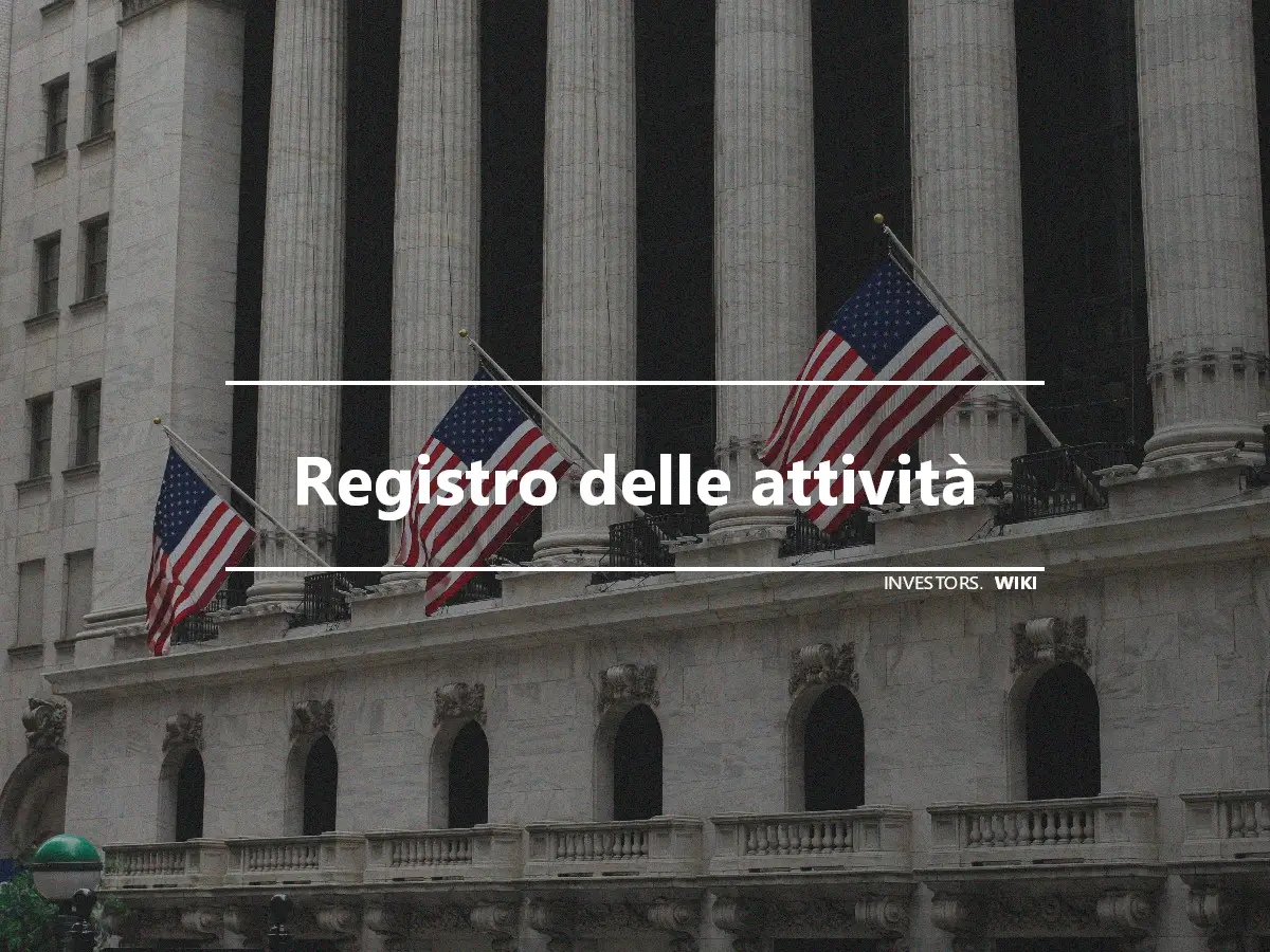 Registro delle attività