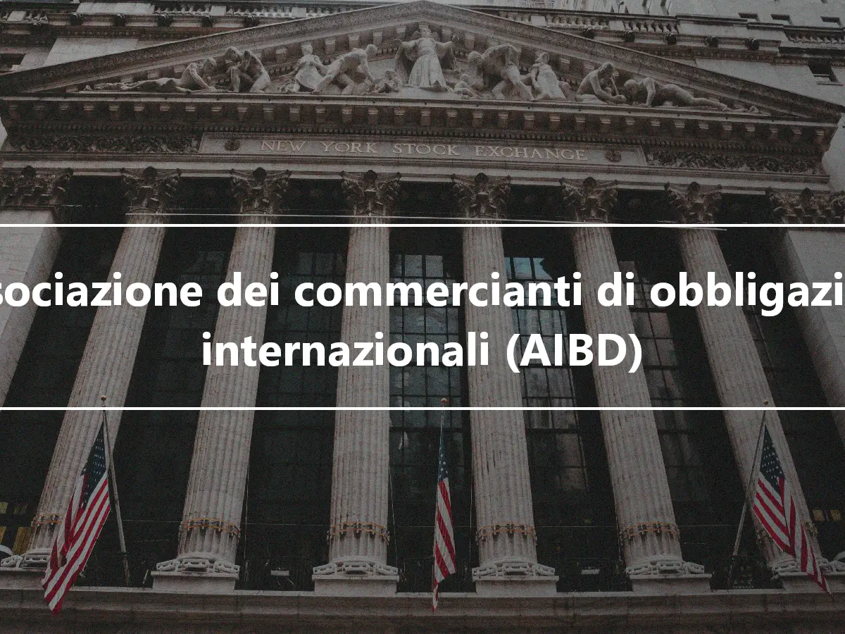Associazione dei commercianti di obbligazioni internazionali (AIBD)