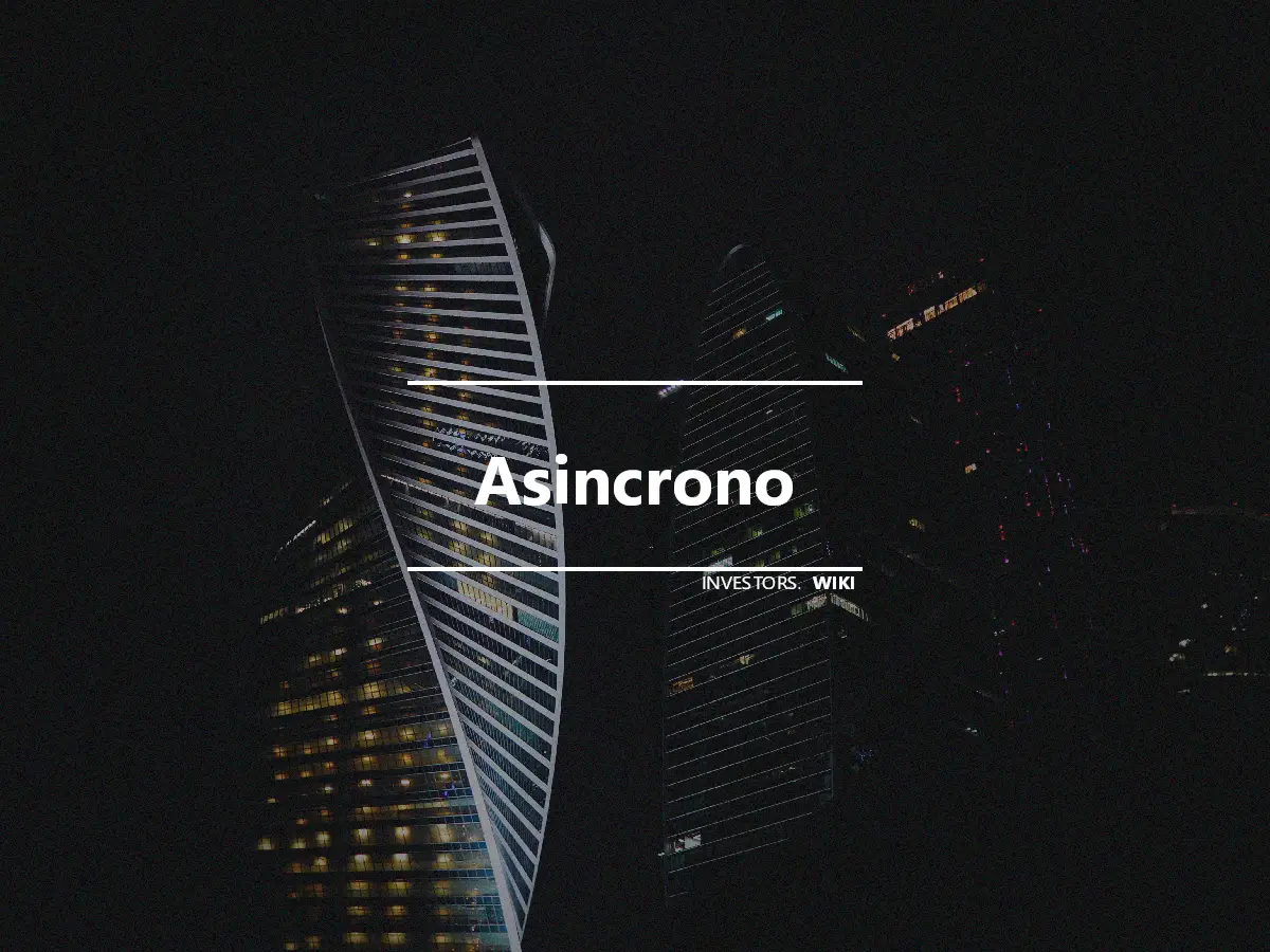 Asincrono