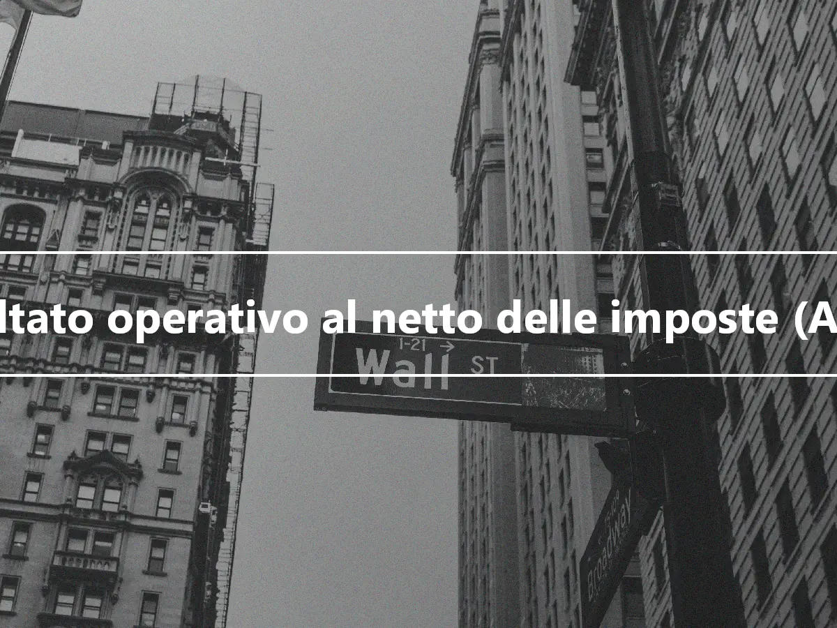 Risultato operativo al netto delle imposte (ATOI)