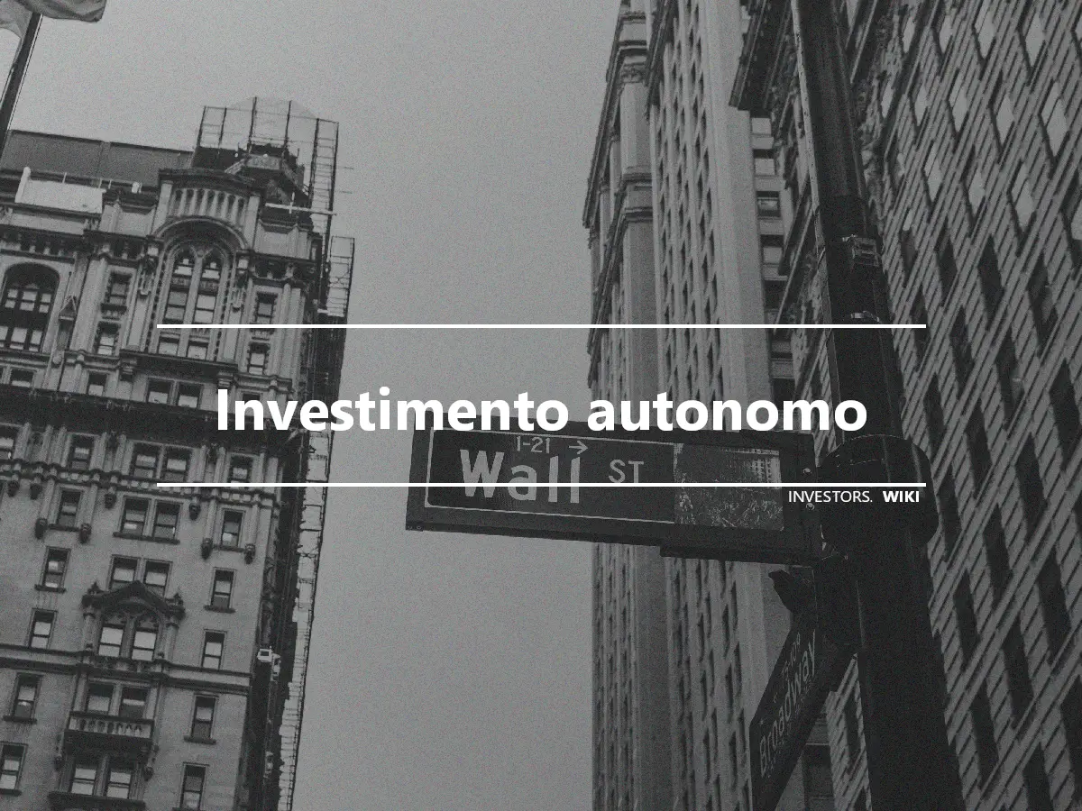 Investimento autonomo