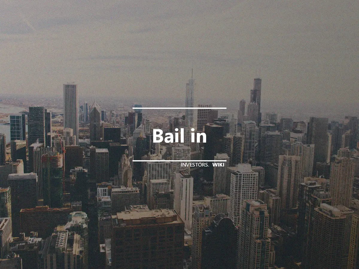 Bail in