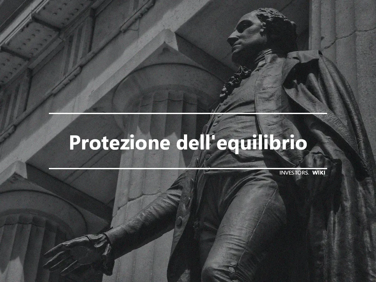 Protezione dell'equilibrio