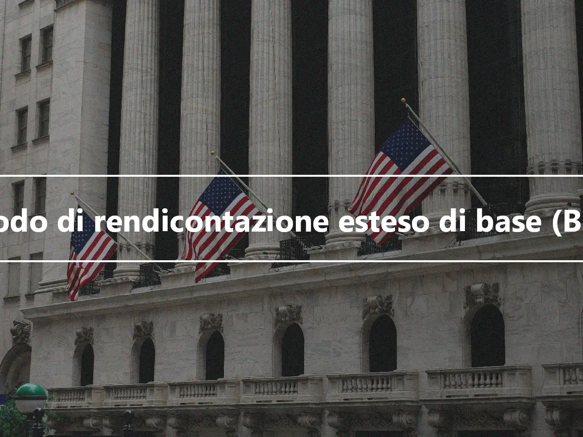 Periodo di rendicontazione esteso di base (BERP)