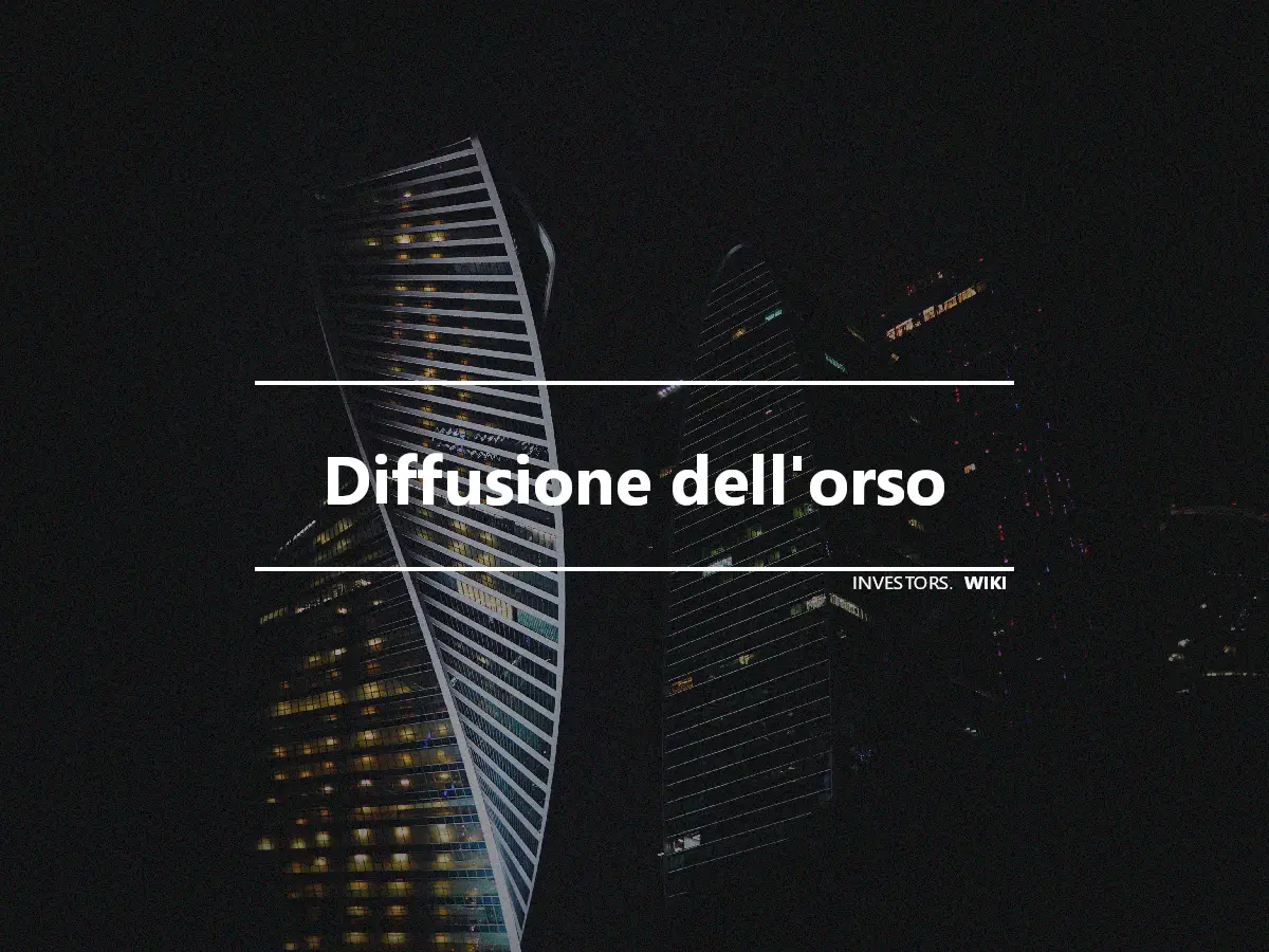 Diffusione dell'orso