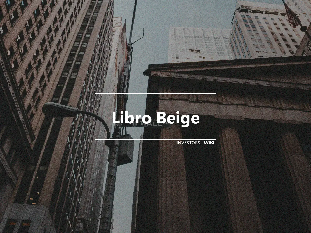 Libro Beige