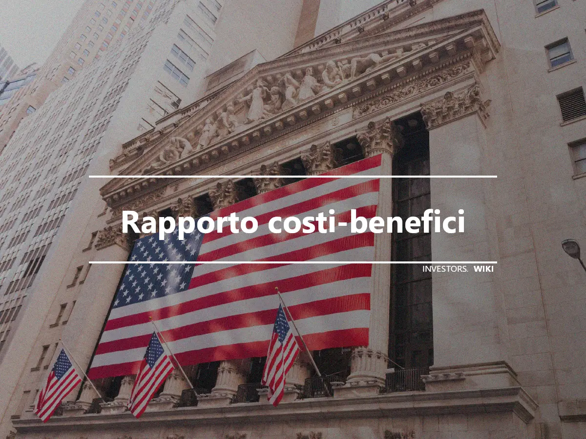 Rapporto costi-benefici