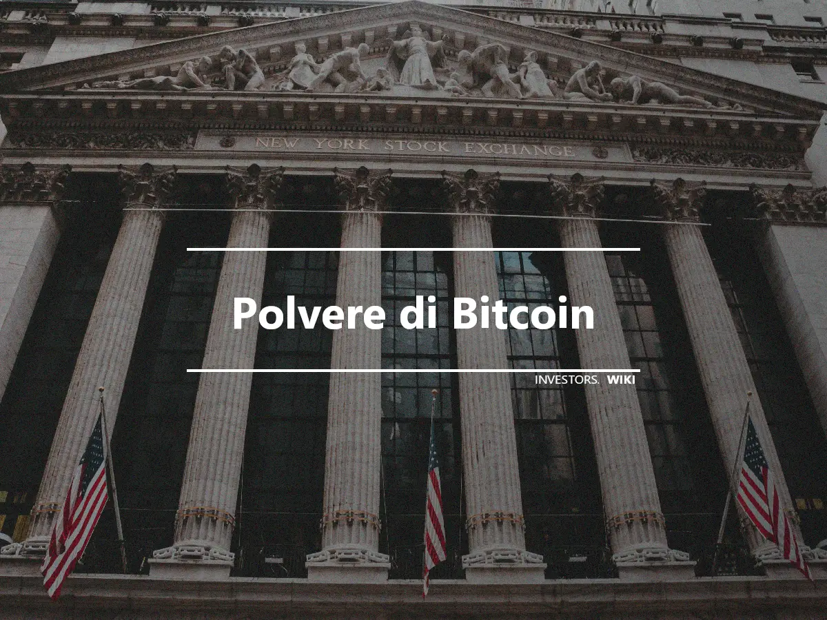 Polvere di Bitcoin