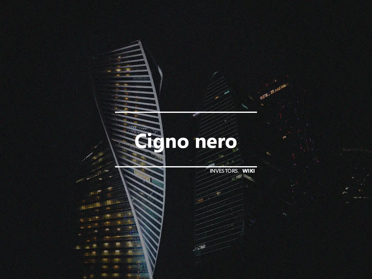 Cigno nero