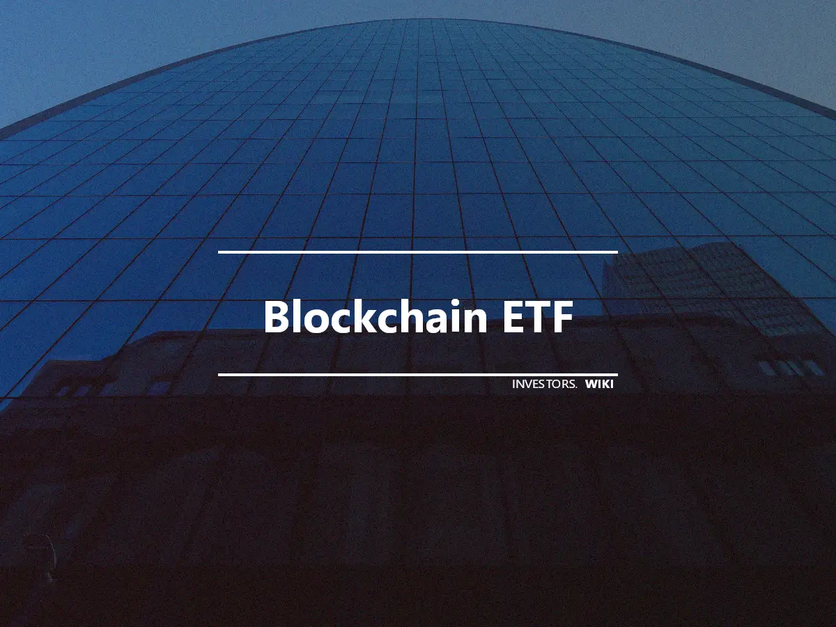 Blockchain ETF