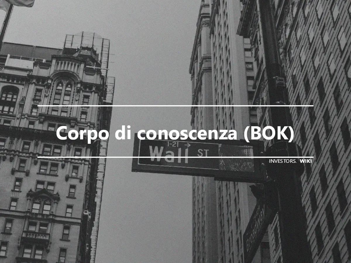 Corpo di conoscenza (BOK)