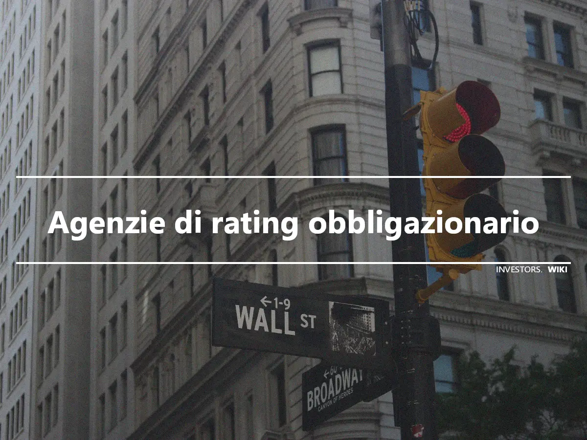 Agenzie di rating obbligazionario