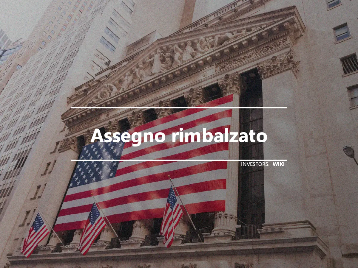 Assegno rimbalzato