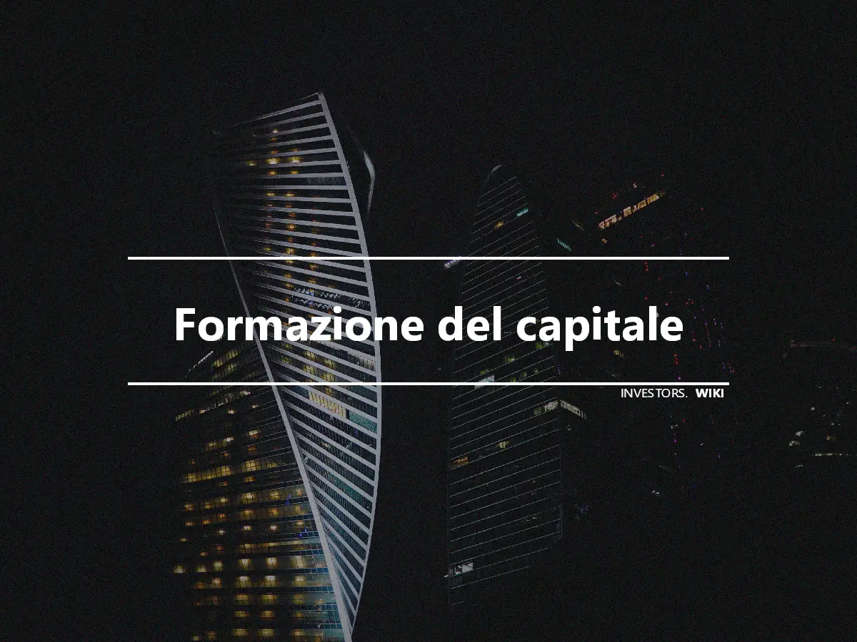 Formazione del capitale