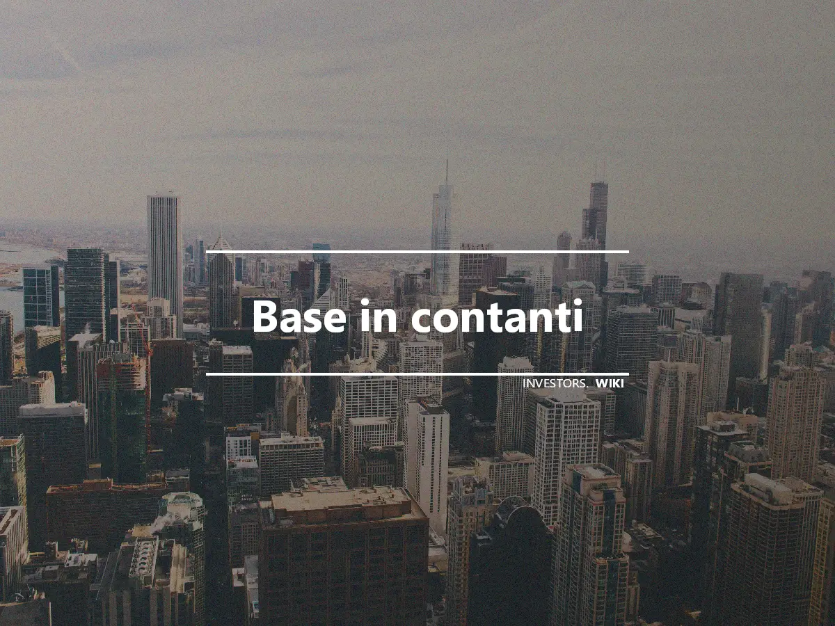 Base in contanti