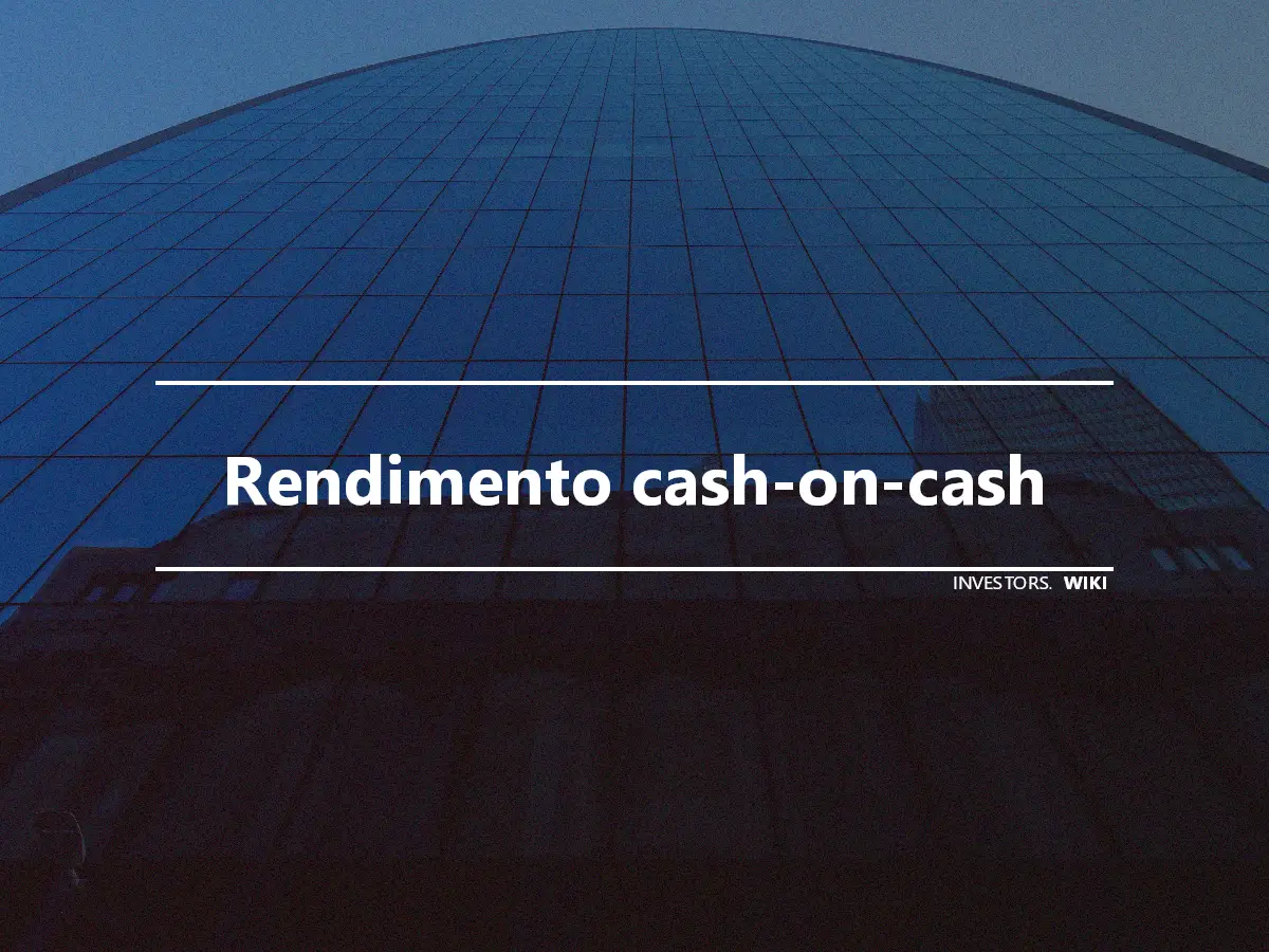 Rendimento cash-on-cash