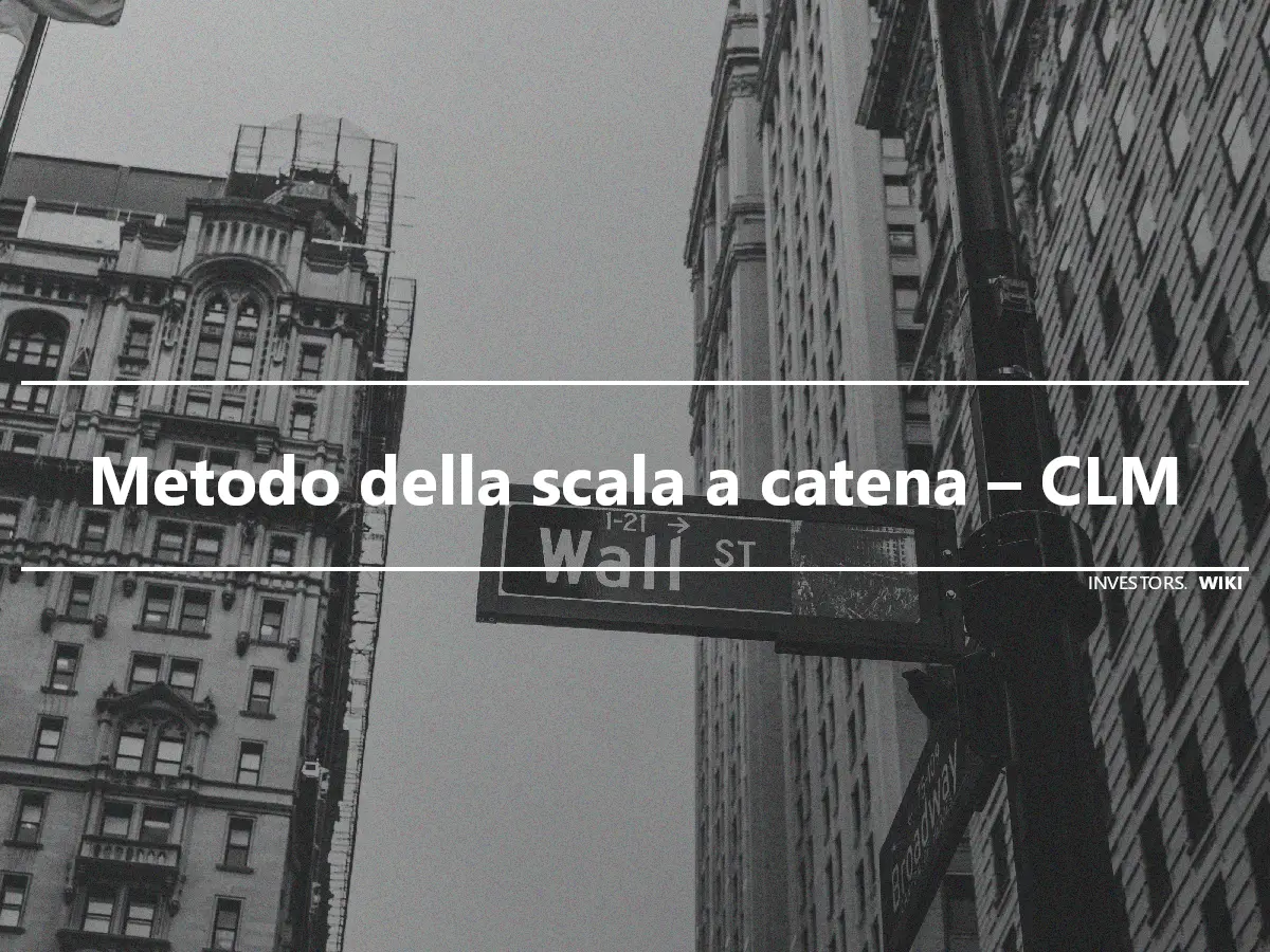 Metodo della scala a catena – CLM