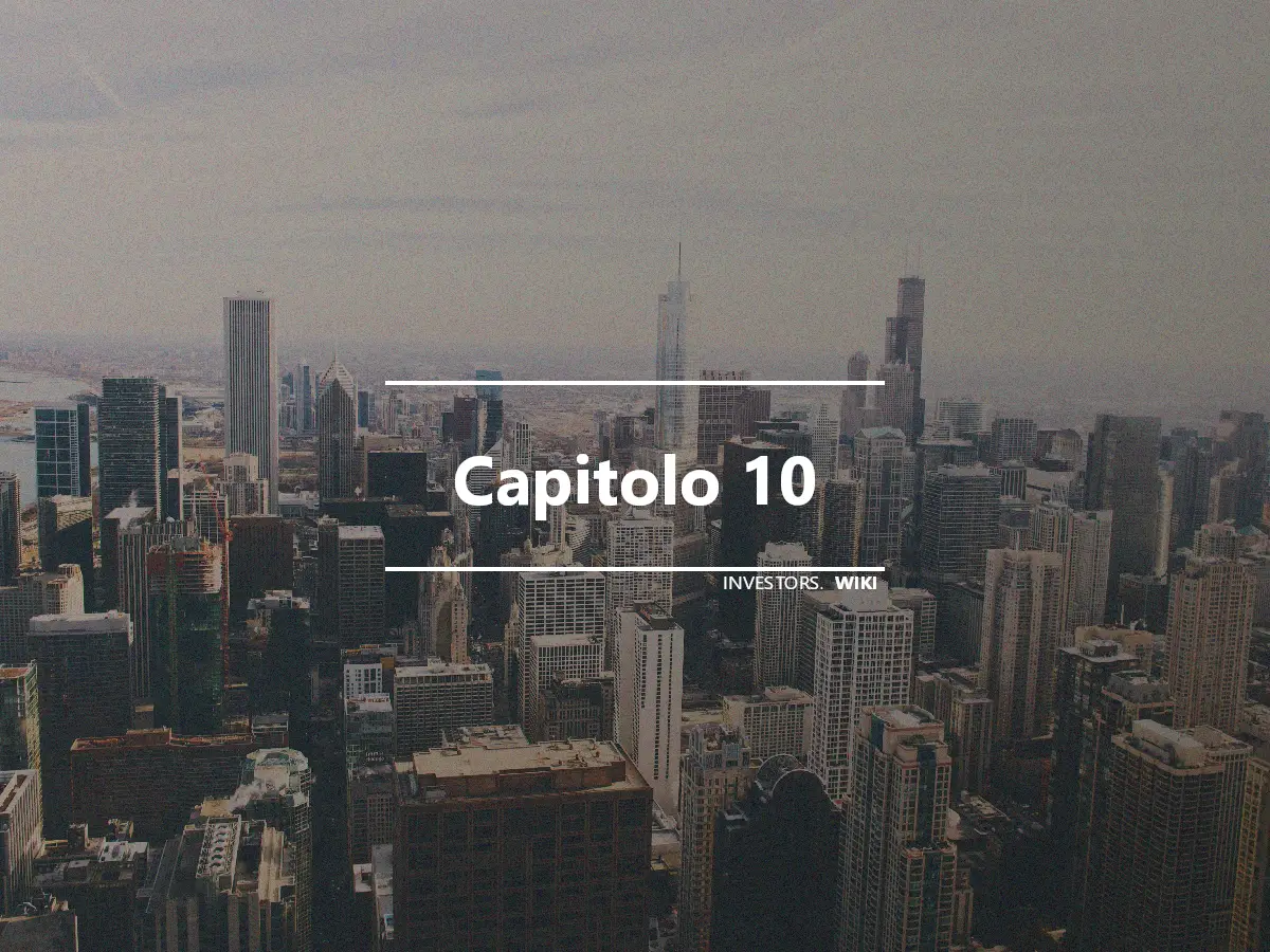 Capitolo 10