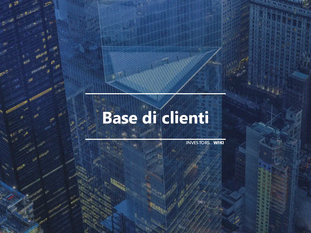 Base di clienti