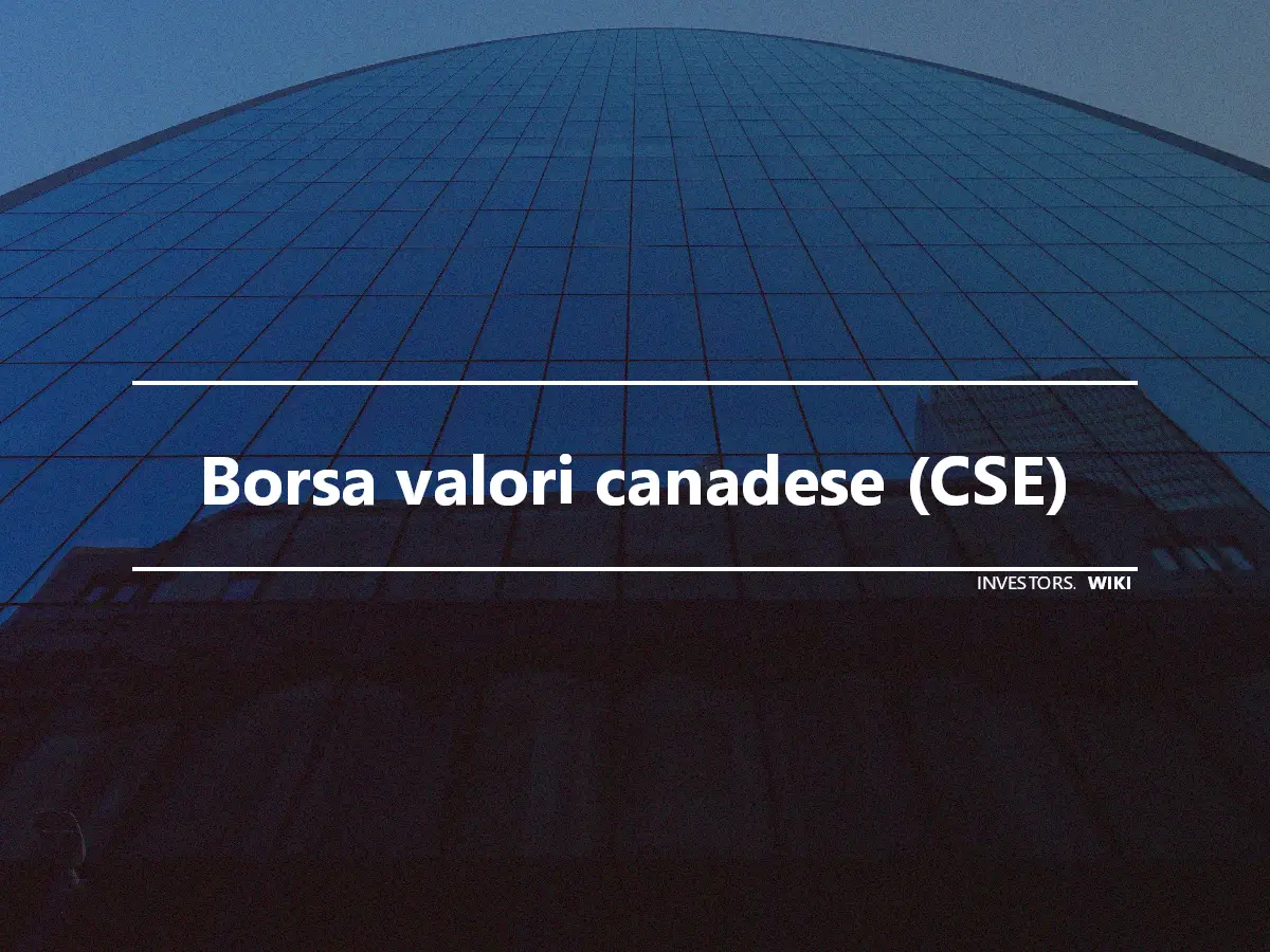 Borsa valori canadese (CSE)
