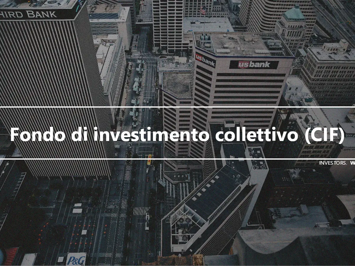 Fondo di investimento collettivo (CIF)