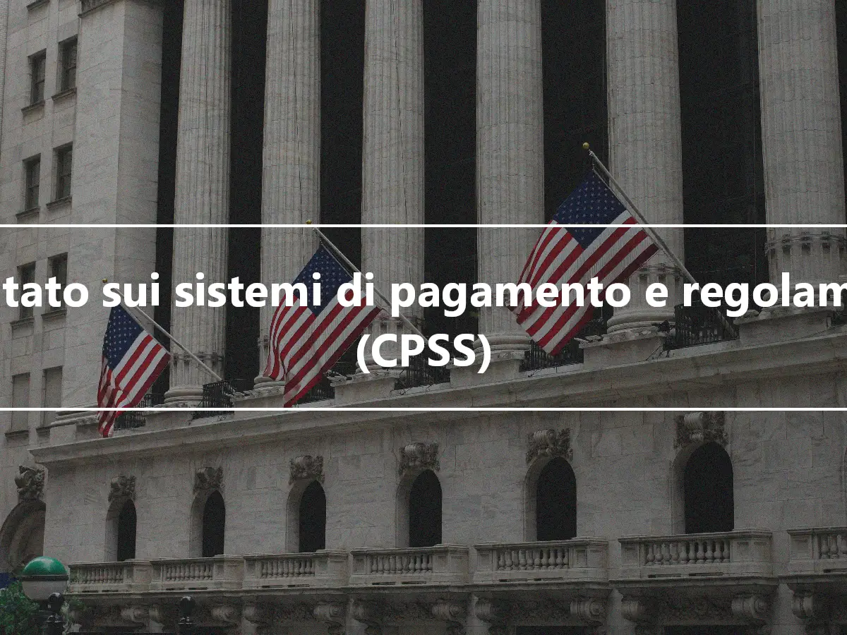 Comitato sui sistemi di pagamento e regolamento (CPSS)