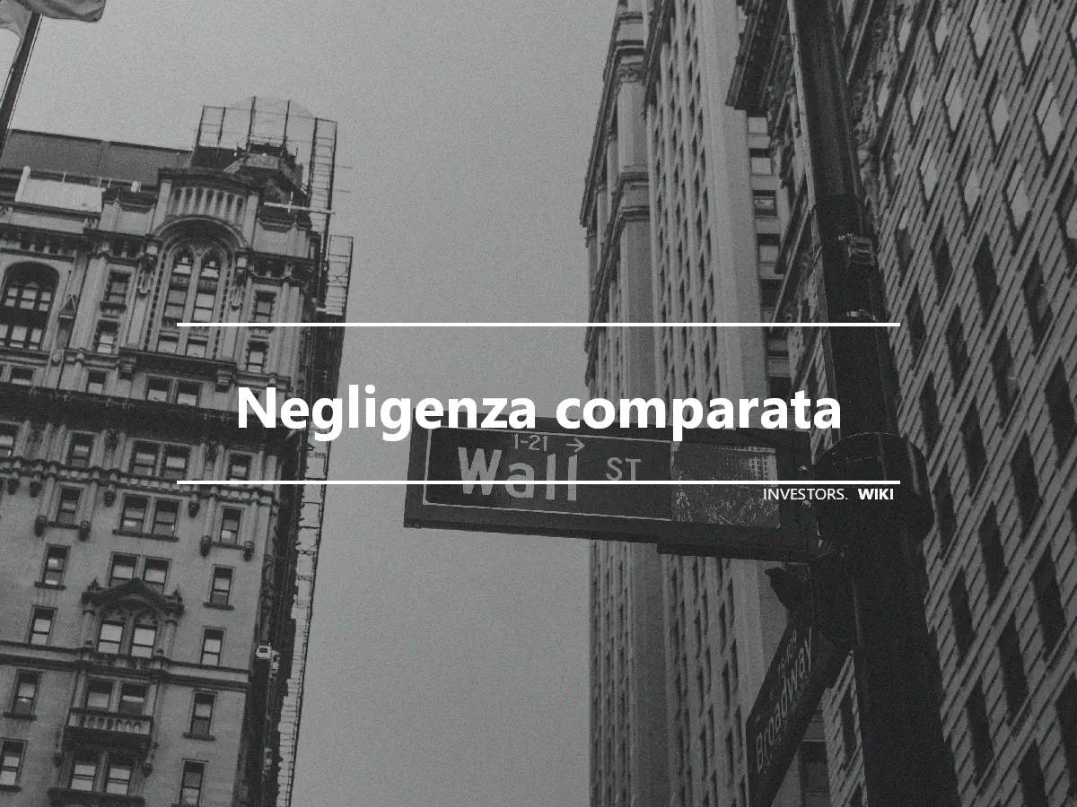 Negligenza comparata