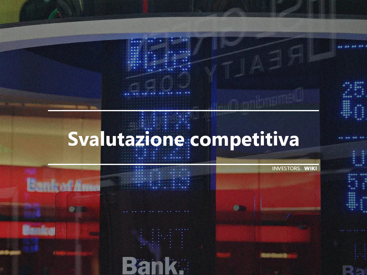 Svalutazione competitiva