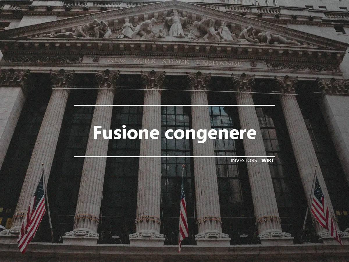 Fusione congenere