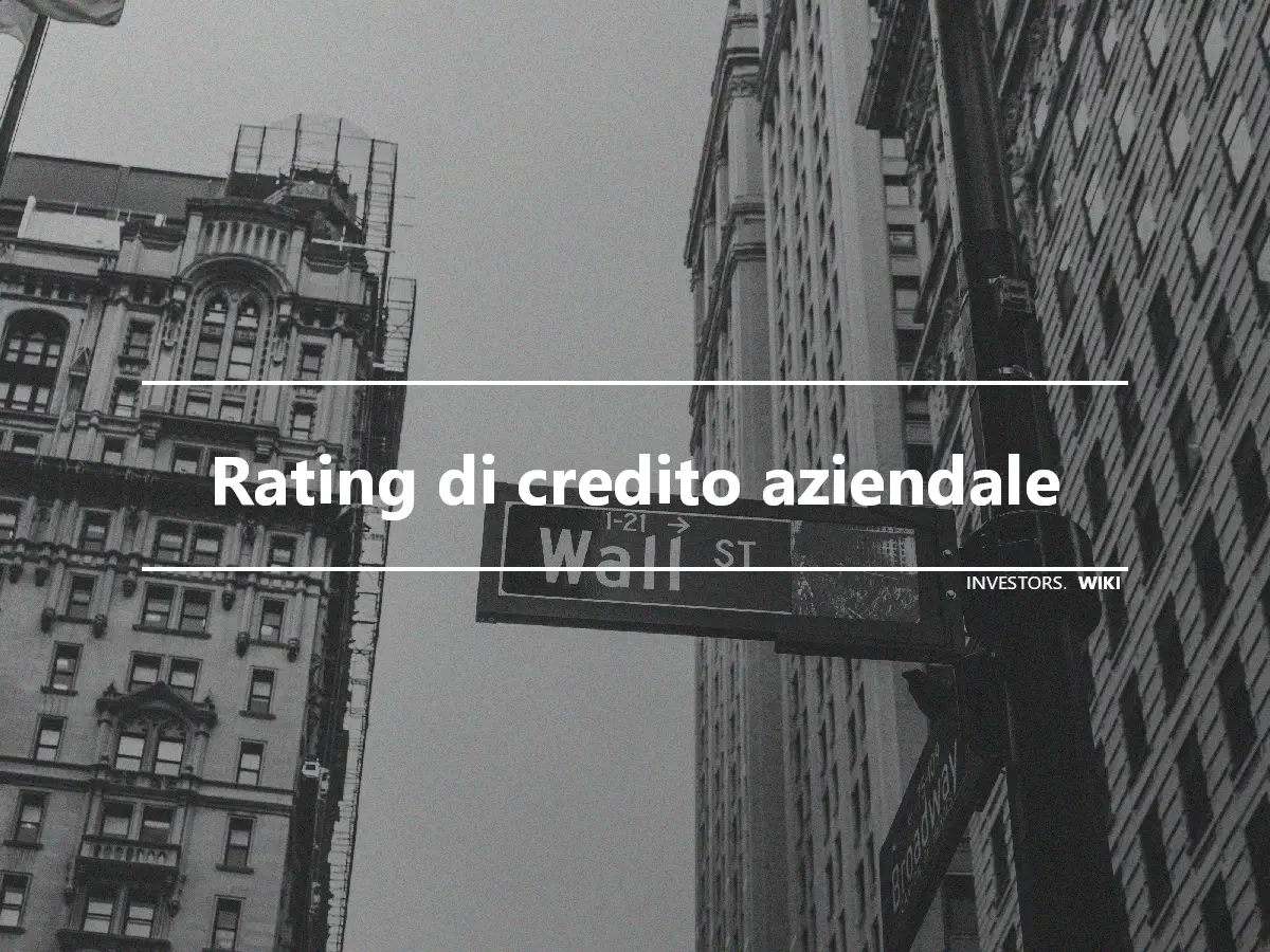 Rating di credito aziendale