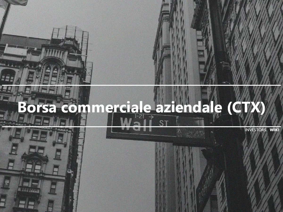 Borsa commerciale aziendale (CTX)