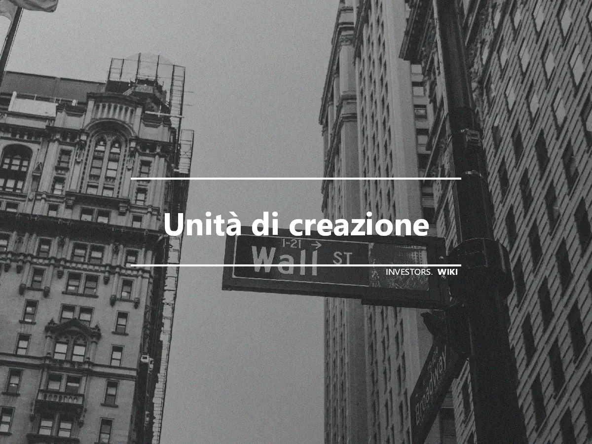 Unità di creazione