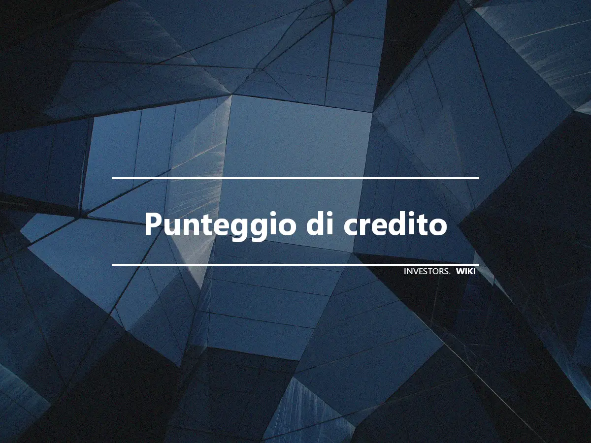 Punteggio di credito