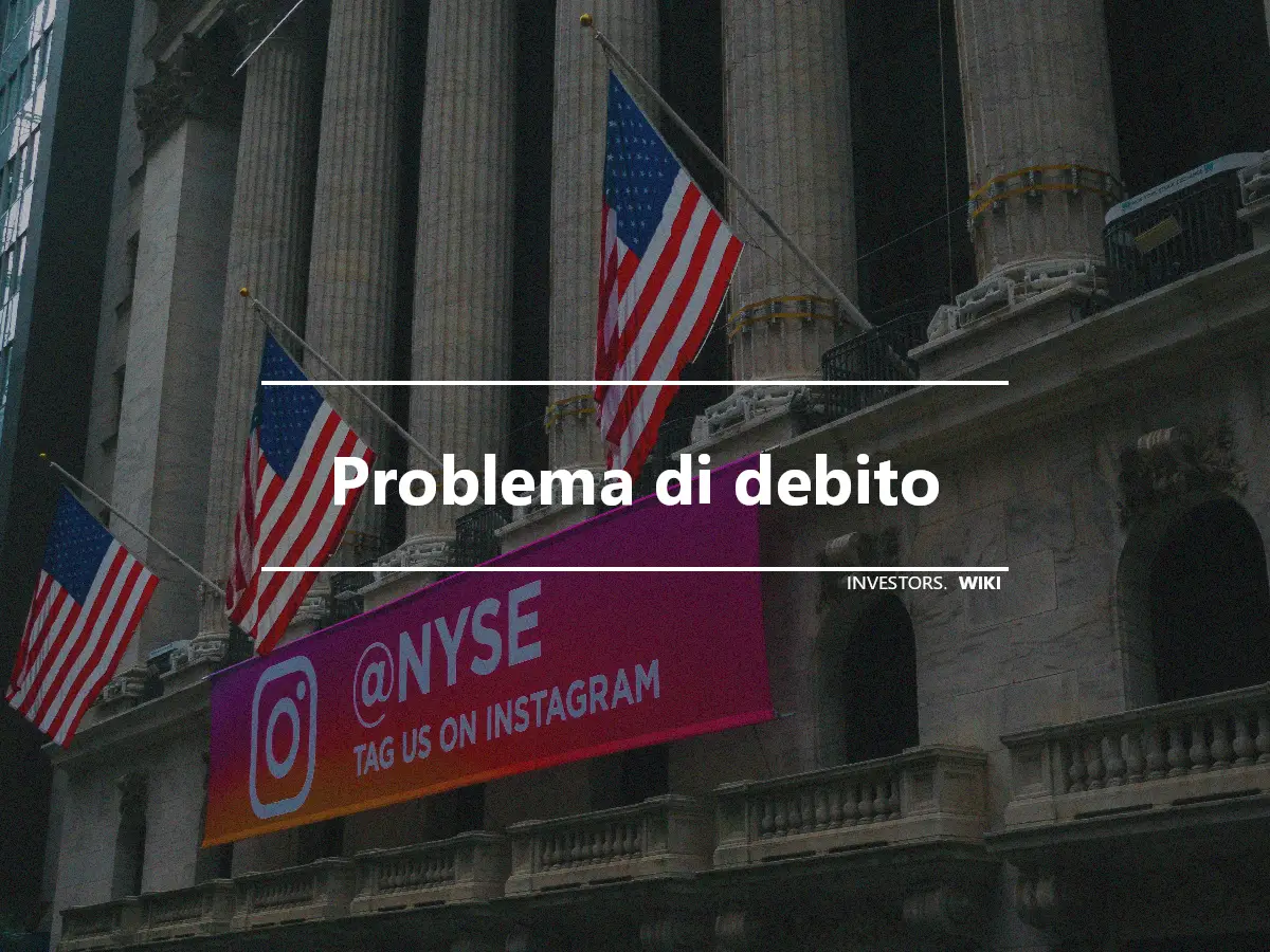 Problema di debito