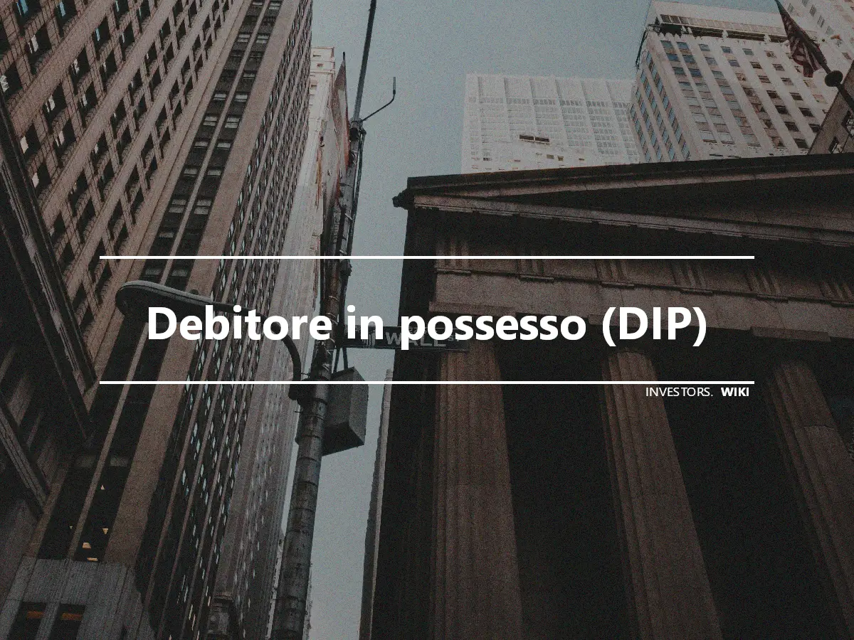 Debitore in possesso (DIP)