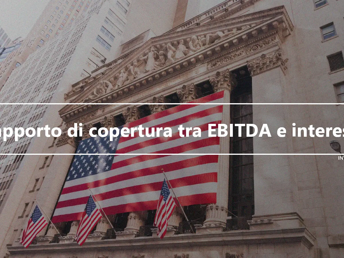 Rapporto di copertura tra EBITDA e interessi